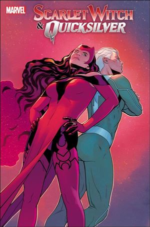 Scarlet Witch & Quicksilver issue 3-D Juann Cabal 1:25 Cover