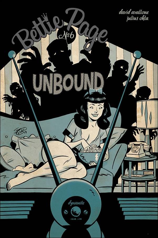 Bettie Page: Unbound issue 6-B Scott Chantler Cover
