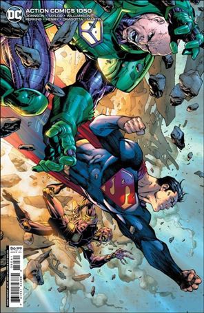 Action Comics (1938) issue 1050-B Jim Lee Cardstock Cover