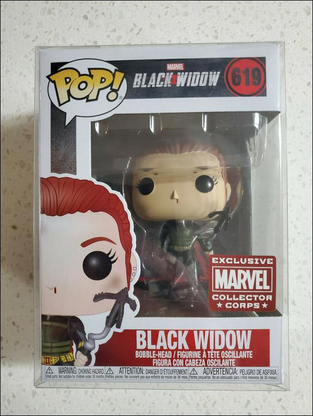 POP! Marvel figure 619 Black Widow