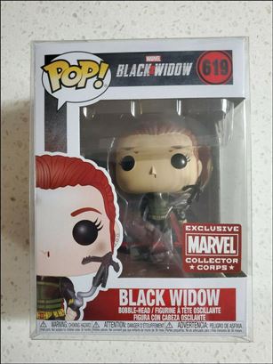 POP! Marvel figure 619 Black Widow