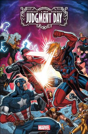 A.X.E.: Judgment Day issue 1-C Ron Lim Cover