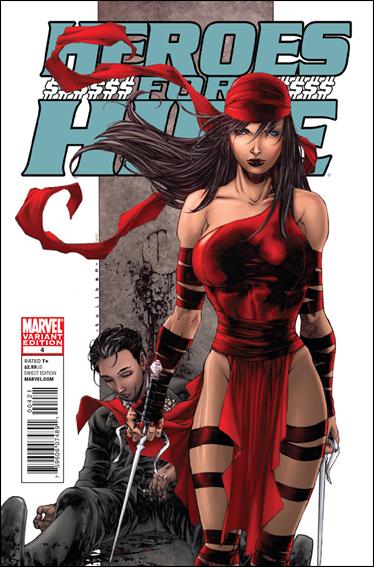 Heroes for Hire (2011) issue 4-B Harvey Tolibao 1:15 Cover