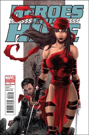 Heroes for Hire (2011) issue 4-B Harvey Tolibao 1:15 Cover