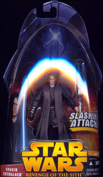 Star Wars: Revenge of the Sith 3 3/4" Basic Action Figures figure 28 Anakin Skywalker (Slashing Attack!)