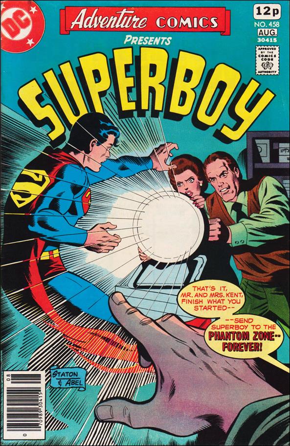Adventure Comics (1938) issue 458-B UK Price Cover