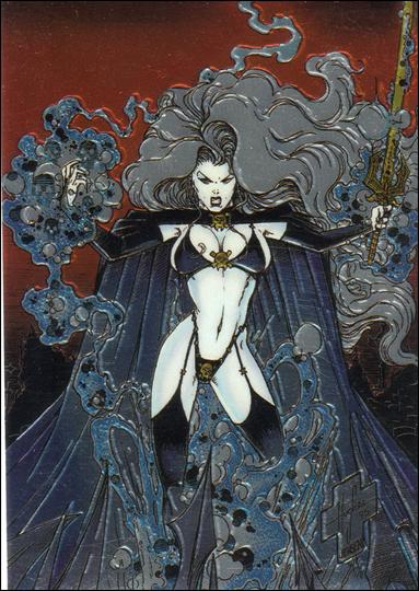 Lady Death Series II (Parallel Sticker Base Set) card 43 Earth
