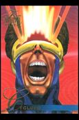 Marvel Annual Flair '95 (Base Set) card 9 Cyclops