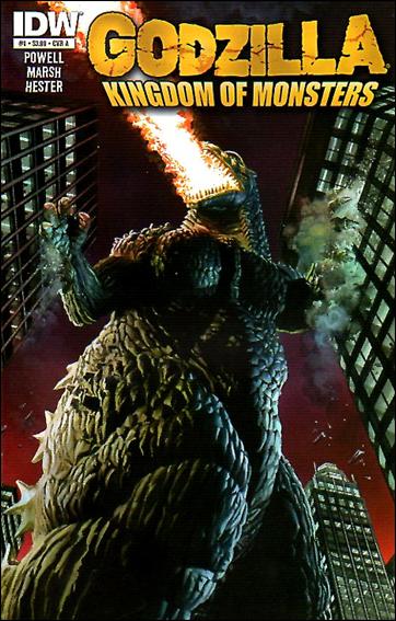 Godzilla: Kingdom of Monsters issue 1 Alex Ross Cover