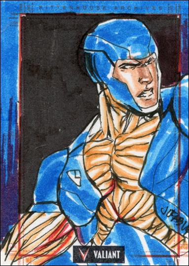 2013 Valiant Comics Preview Trading Card Set (Sketch Card Subset) card JF-01