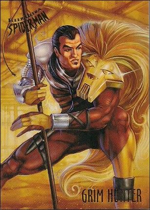 Fleer Ultra Spider-Man (Base Set) card 24 Grim Hunter