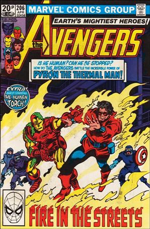 Avengers (1963) issue 206-B UK Price Cover
