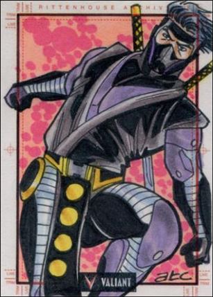 2013 Valiant Comics Preview Trading Card Set (Sketch Card Subset) card AC-07