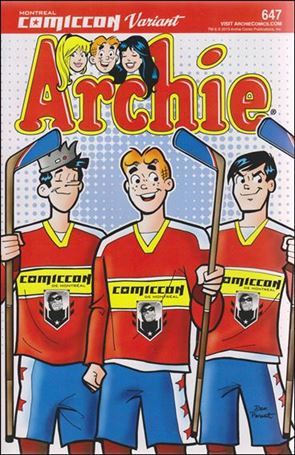 Archie (1942) issue 647-C Dan Parent Montreal Comiccon Cover