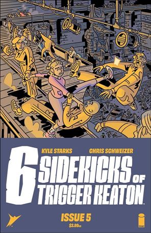 Six Sidekicks of Trigger Keaton issue 5 Chris Schweitzer Cover