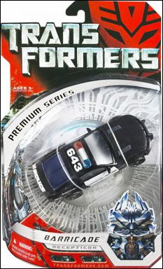 Transformers (Deluxe Class) Movie Figures figure 3-C Premium Series Barricade
