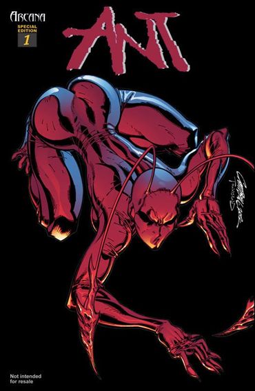 Ant (2004) issue 1-E J. Scott Campbell Black Background Cover
