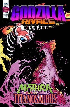 Godzilla Rivals: Mothra vs. Titanosaurus issue 1-B Sophie Campbell Cover