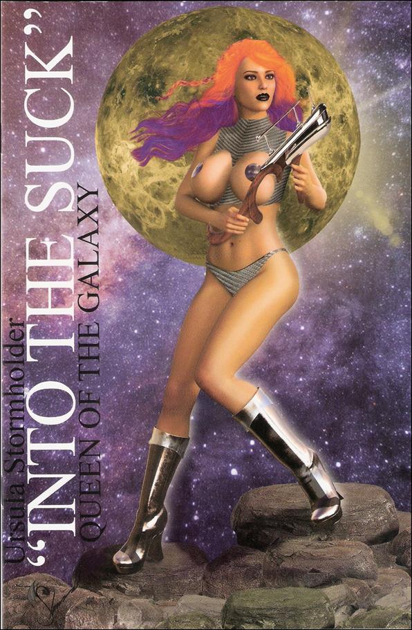 Into the Suck issue 5-H Wendy Shaner "Barbarella Purple Pasties" Cover