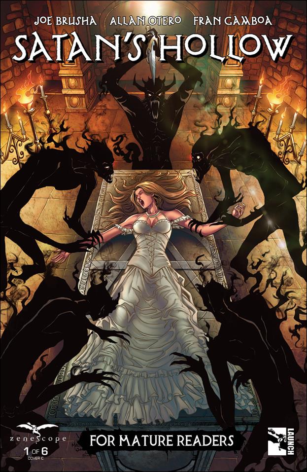 Satan's Hollow issue 1-C Abhishek Malsuni Cover