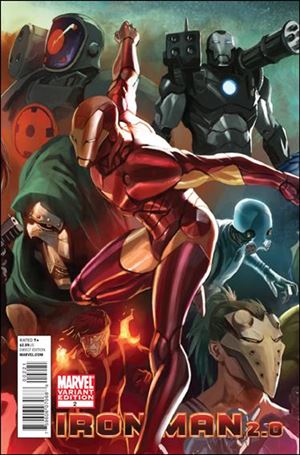 Iron Man 2.0 issue 2-B Marko Djurdjevic 1:30 Cover