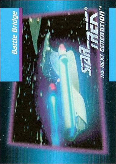 Star Trek: The Next Generation - Inaugural Edition (Base Set) card 52 Battle Bridge 