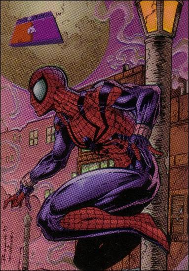 Marvel vs WildStorm (Chromium Refractor Parallel Base Set) card 39 Backlash/Spider-Man (Part 3)