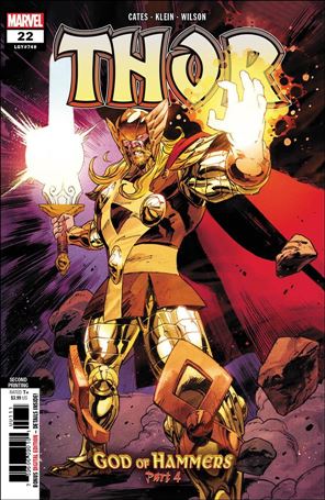 Thor (2020) issue 22-D Nic Klein Cover (2nd Printing)