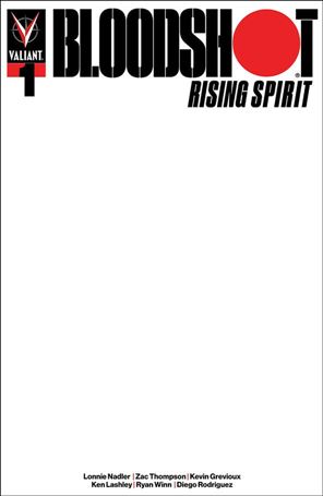 Bloodshot: Rising Spirit issue 1-C Blank Cover