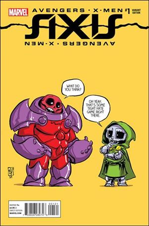 Avengers & X-Men: AXIS issue 1-E Skottie Young Baby Cover