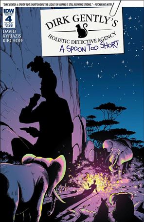 Dirk Gently's Holistic Detective Agency: A Spoon Too Short issue 4 Ilias Kyriazis Cover
