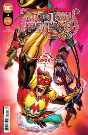 Monkey Prince issue 4 Bernard Chang Cover