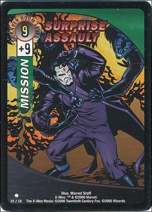 X-Men Trading Card Game (Base Set) card 117 Surprise Assault
