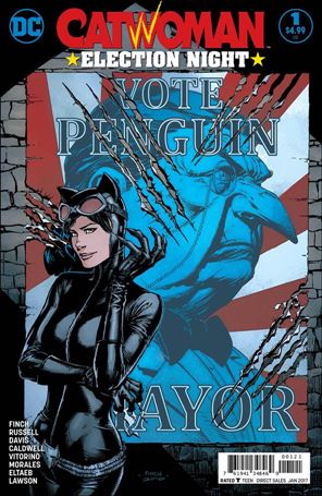 Catwoman: Election Night issue 1-B David Finch Cover
