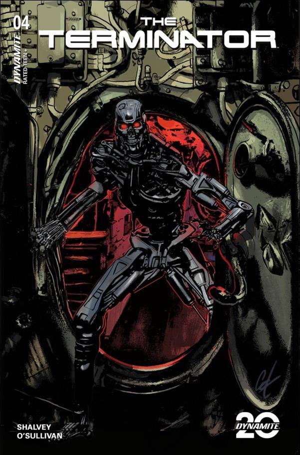 Terminator (2024) issue 4-C Cat Staggs Cardstock Cover