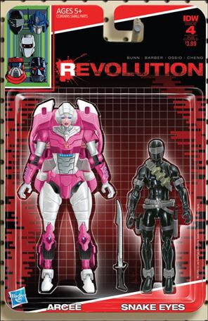 Revolution issue 4-E Adam Riches Action Figure Subscription Cover