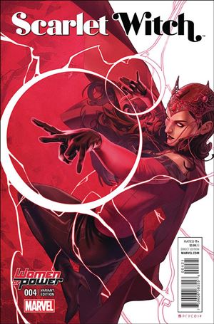 Scarlet Witch (2016) issue 4-B Jamal Campbell Women of Power Cover