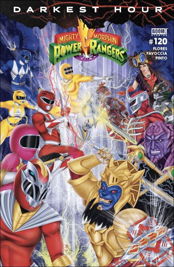 Mighty Morphin Power Rangers issue 120-H Sketch Ellis Exclusive Convention Cover 1/500
