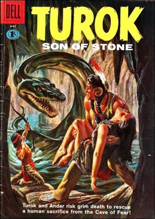 Turok, Son of Stone (1956) issue 23-B UK Price Cover