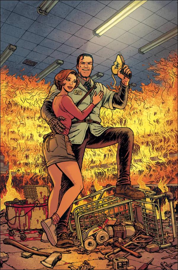 Army of Darkness Forever issue 5-E Chris Burnham 1:10 Virgin Cover
