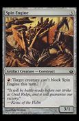 Magic the Gathering: Mirrodin Besieged (Base Set) card 135 Spin Engine