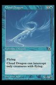 Magic the Gathering: Portal (Base Set) card 45 Cloud Dragon