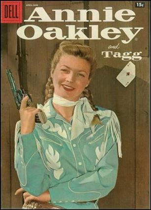 Annie Oakley and Tagg (1955) issue 11-B 15 Cent Price Variant