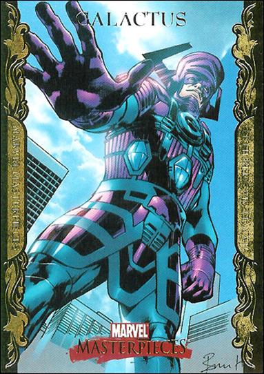2007 Marvel Masterpieces (Parallel Gold Border Base Set) card 30 Galactus