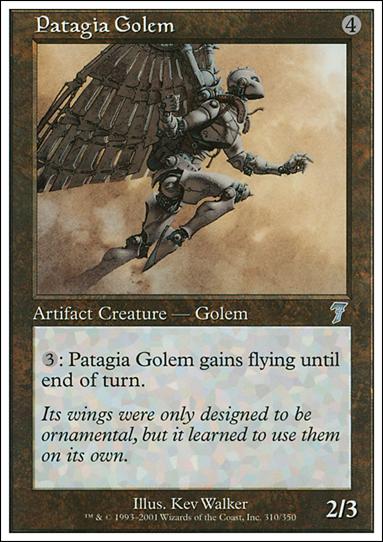 Magic the Gathering: 7th Edition (Base Set) card 310 Patagia Golem