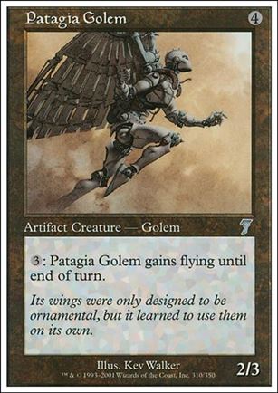 Magic the Gathering: 7th Edition (Base Set) card 310 Patagia Golem