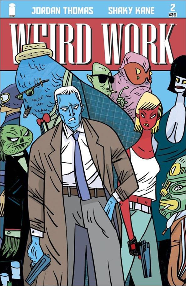Weird Work issue 2-B Warwick Johnson Cadwell Cover