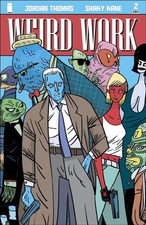 Weird Work issue 2-B Warwick Johnson Cadwell Cover