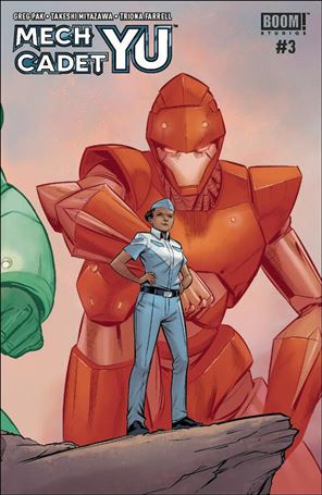 Mech Cadet Yu issue 3-B Subscription Connecting Cover