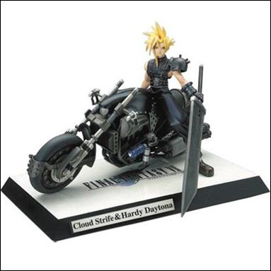 Final Fantasy VII item 4 Cloud Strife & Hardy Daytona